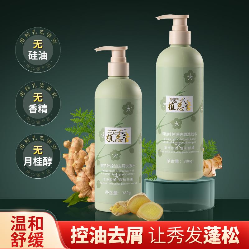 植总管侧柏叶控油去屑洗发水