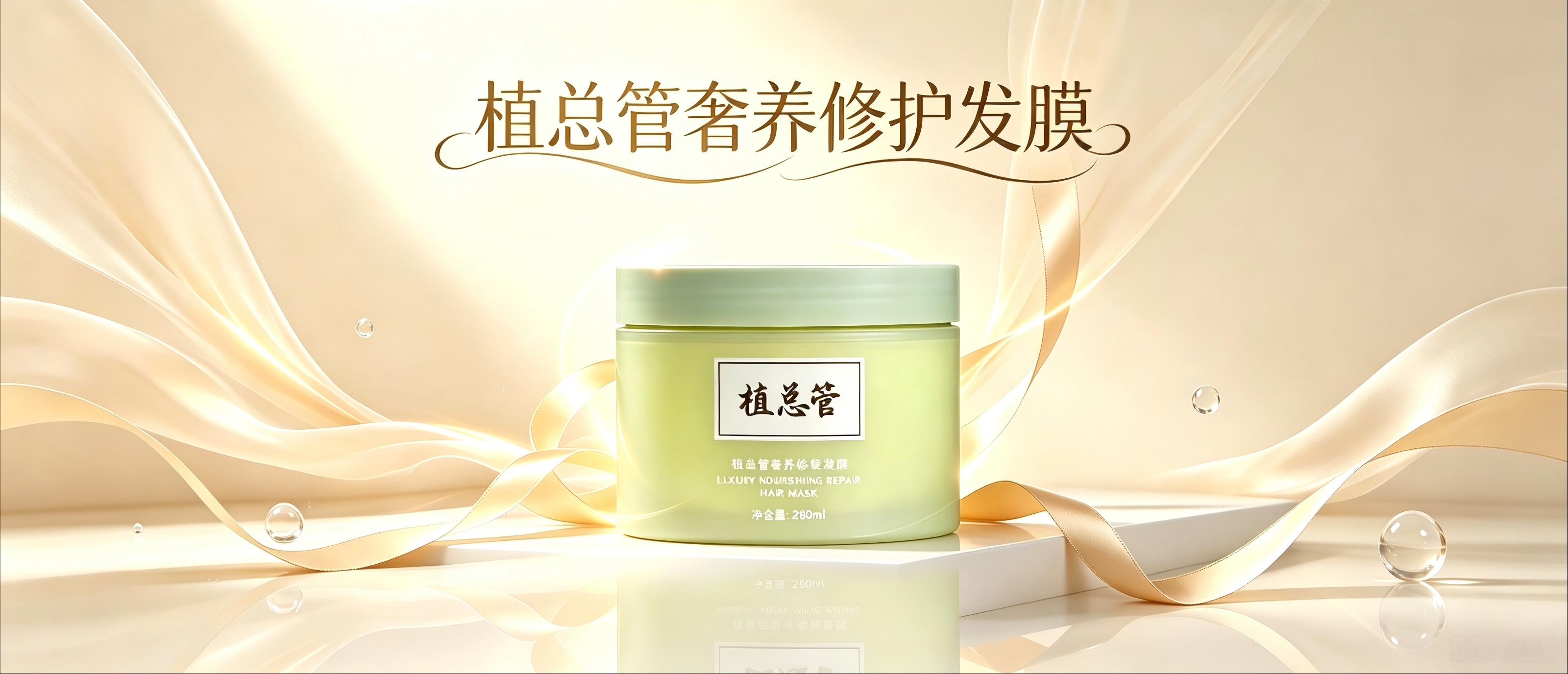 植总管奢养修护发膜